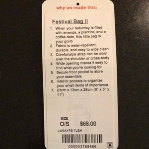 lululemon Festival Bag II
